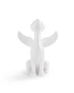 Angel Dog Ceramic Urn for Ashes – Dog Memorial Urn