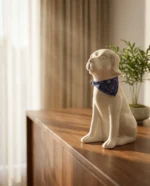 Large Dog Ceramic Urn for Ashes – Dog Memorial Urn - Image 4
