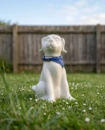 Large Dog Ceramic Urn for Ashes – Dog Memorial Urn - Image 5