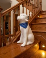 Large Dog Ceramic Urn for Ashes – Dog Memorial Urn - Image 6