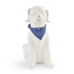Large Ceramic Dog Urn for Ashes