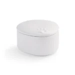 Dual Compartment Ceramic Pet Urn for Ashes