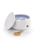Dual Compartment Ceramic Pet Urn for Ashes - Image 2