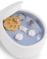Dual Compartment Ceramic Pet Urn for Ashes - Image 4