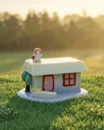 Heart House Ceramic Pet Urn for Ashes - Image 5