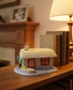 Heart House Ceramic Pet Urn for Ashes - Image 4