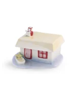 Heart House Ceramic Pet Urn for Ashes - Image 2