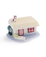 Heart House Ceramic Pet Urn for Ashes