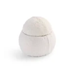 Natural Mycelium Snowman Pet Urn for Ashes – Biodegradable Urn