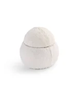 Natural Mycelium Snowman Pet Urn for Ashes – Biodegradable Urn
