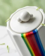 Ceramic Rainbow Bridge Pet Urn for Ashes - Image 6