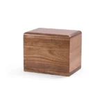 Base Solid Walnut Cremation Urn