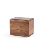 Base Solid Walnut Cremation Urn