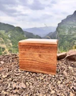 Base Solid Walnut Cremation Urn - Image 4