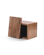Base Solid Walnut Cremation Urn - Image 3