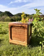Boundary Stone Solid Walnut Urn for Ashes - Image 4