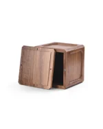Boundary Stone Solid Walnut Urn for Ashes - Image 3