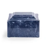 Cobalt Classic Cultured Marble Urn for Ashes