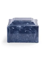 Cobalt Classic Cultured Marble Urn for Ashes