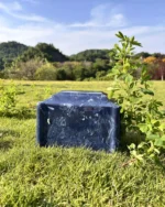 Cobalt Classic Cultured Marble Urn for Ashes - Image 3