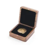 Personalized Pet Memorial Portrait Box with 3D Brass Relief