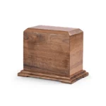 Monolith Solid Walnut Cremation Urn for Ashes