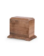 Monolith Solid Walnut Cremation Urn for Ashes