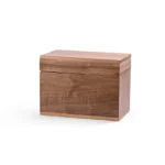 Pure Solid Walnut Urn for Ashes