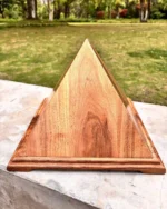 Pyramid Walnut Urn for Ashes - Image 4