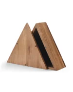 Triangle Walnut Urn for Ashes - Image 2