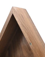 Triangle Walnut Urn for Ashes - Image 3