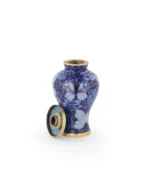Blue Butterfly Cloisonne Keepsake Urn - Image 2