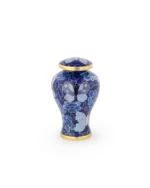 Blue Butterfly Cloisonne Keepsake Urn