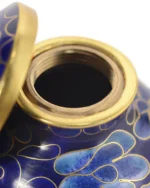 Blue Butterfly Cloisonne Keepsake Urn - Image 3