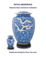 Royal Memorials Peaceful Dove Cloisonne collection