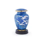 Peaceful Dove Cloisonne Keepsake Urn