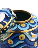 Royal Memorials Starry Night Sky cloisonne detail