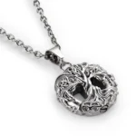 Openwork Tree of Life Urn Necklace for Ashes